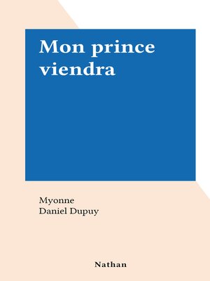 cover image of Mon prince viendra